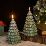 Candle Fir Tree Sculpted Eco-Friendly Wax