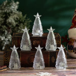 Candle Holder Christmas Tree Sparkling Tealight Compatible