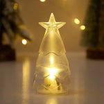 Candle Holder Christmas Tree Sparkling Tealight Compatible