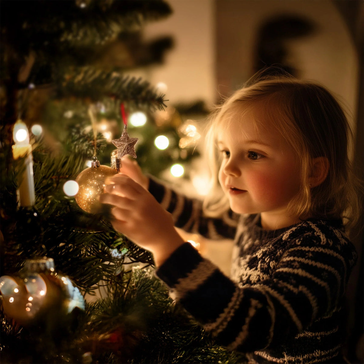 Candle String Lights Warm White 20 LED Lights