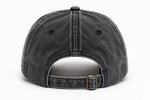 Cap Jerusalem Cross Graphic Washed Cotton Adjustable Buckle Closure