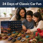 Car Advent Calendar 24 Classic American Miniatures