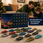 Car Advent Calendar 24 Classic American Miniatures