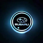 Car Coaster Set 2-Piece LED Motion-Activated USB-Rechargeable