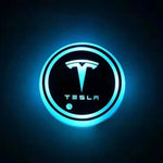 Car Coaster Set 2-Piece LED Motion-Activated USB-Rechargeable