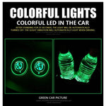 Car Coaster Set 2-Piece LED Motion-Activated USB-Rechargeable