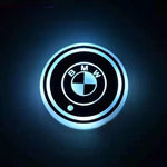 Car Coaster Set 2-Piece LED Motion-Activated USB-Rechargeable