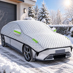 Car Cover PEVA Full-Vehicle Winter Protection 10 Elastic Straps