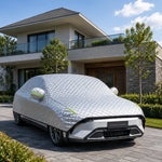 Car Cover PEVA Full-Vehicle Winter Protection 10 Elastic Straps