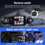 Car Dash Camera Four-Channel 1080P Infrared Night Vision