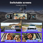 Car Dash Camera Four-Channel 1080P Infrared Night Vision