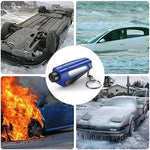 Car Emergency Hammer Compact Mountable Window Breaker & Seatbelt Cutter