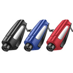 Car Emergency Hammer Compact Mountable Window Breaker & Seatbelt Cutter