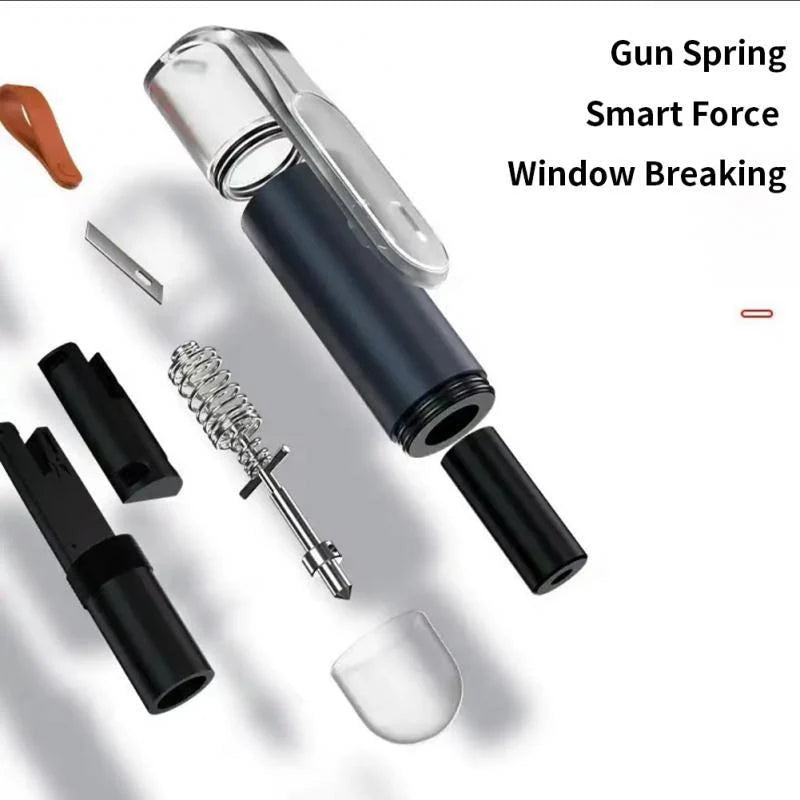 Car Emergency Tool Tungsten Tip & Seatbelt Cutter