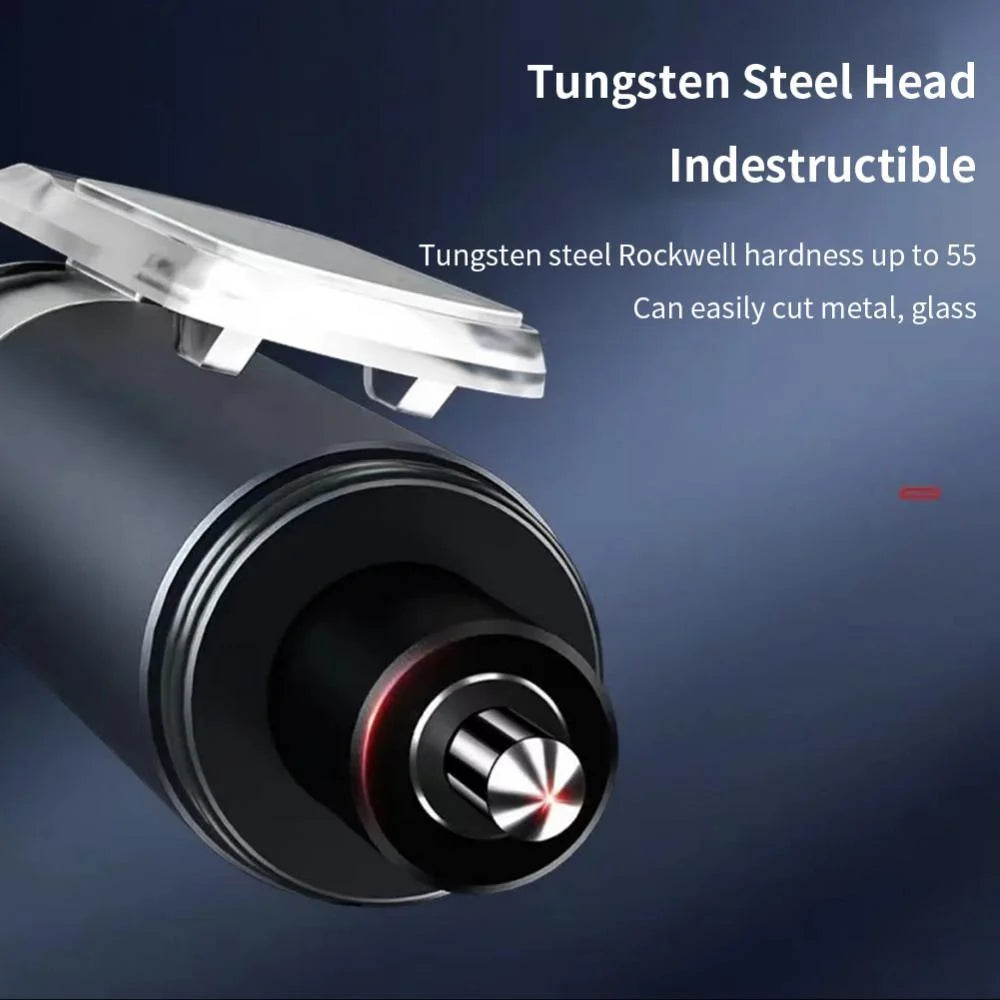 Car Emergency Tool Tungsten Tip & Seatbelt Cutter