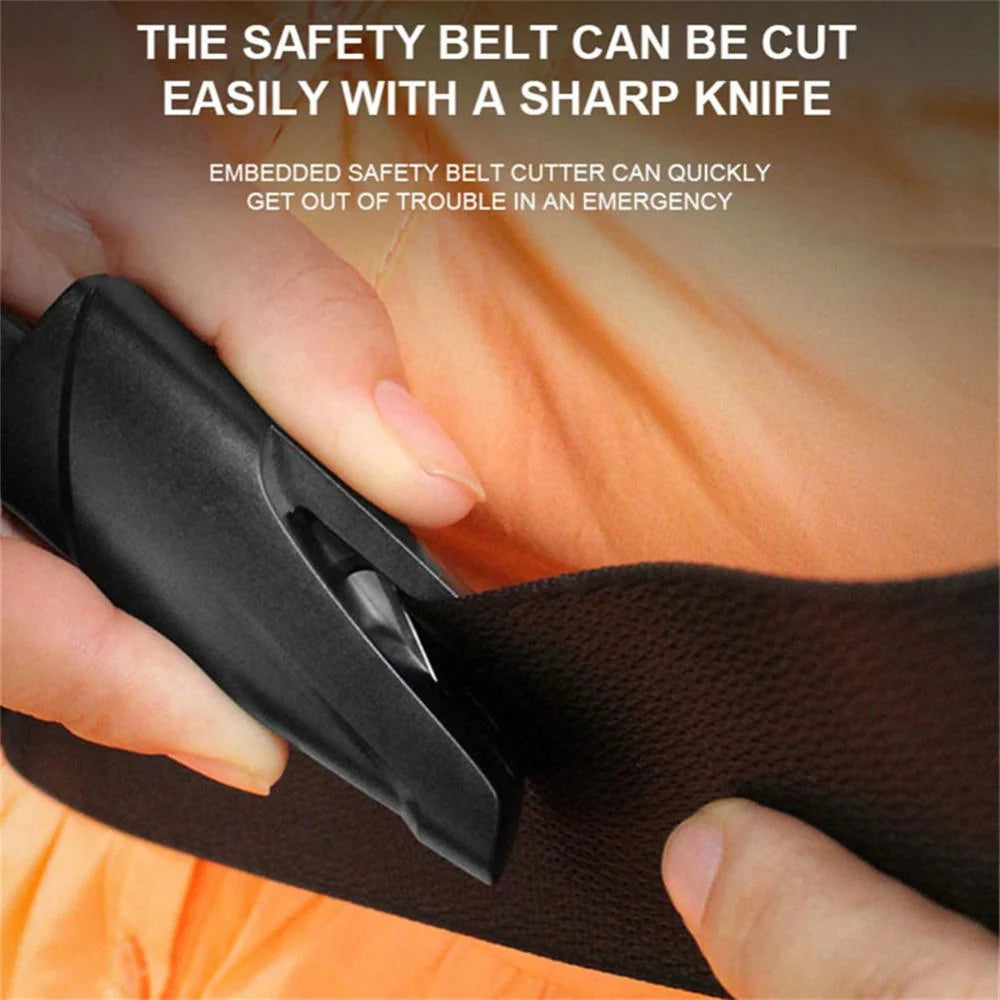 Car Escape Tool Tungsten Tip & Seatbelt Cutter Keychain