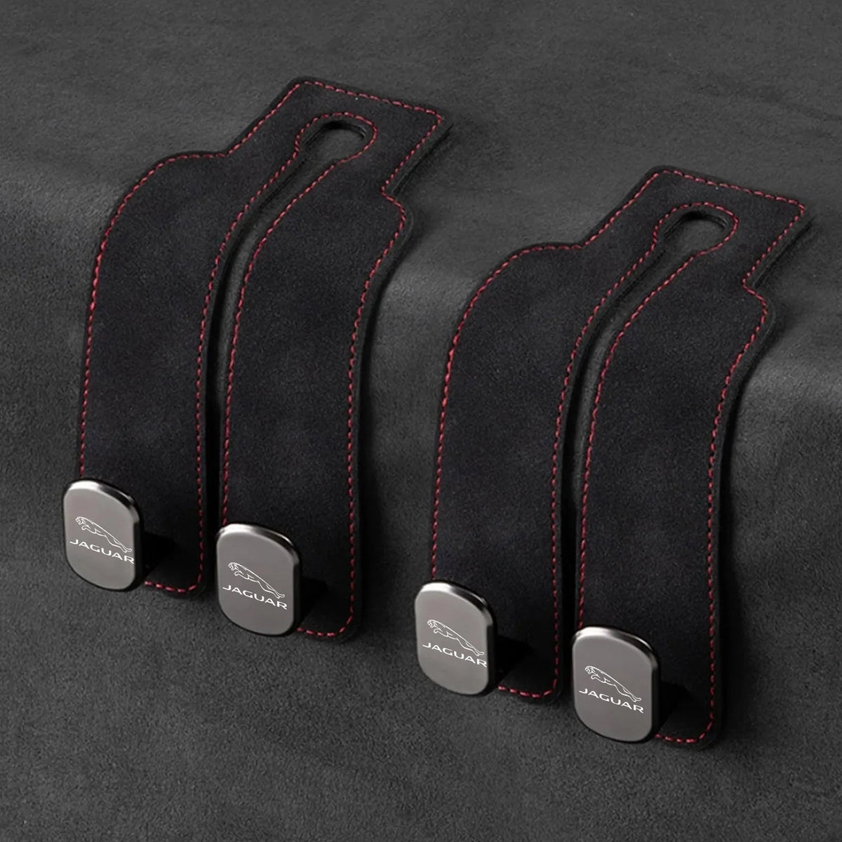Car Headrest Hooks 2-Pack Rotating 30 lb Capacity