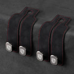 Car Headrest Hooks 2-Pack Rotating 30 lb Capacity