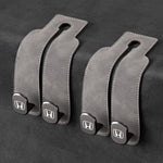 Car Headrest Hooks 2-Pack Rotating 30 lb Capacity