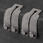Car Headrest Hooks 2-Pack Rotating 30 lb Capacity