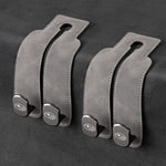 Car Headrest Hooks 2-Pack Rotating 30 lb Capacity