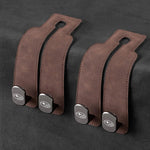 Car Headrest Hooks 2-Pack Rotating 30 lb Capacity