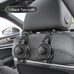 Car Headrest Organizer 3-in-1 Hook Cup & Phone Stand