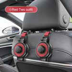 Car Headrest Organizer 3-in-1 Hook Cup & Phone Stand