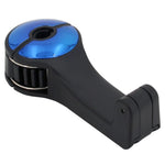 Car Headrest Phone Holder 360° Swivel & Bag Hanger