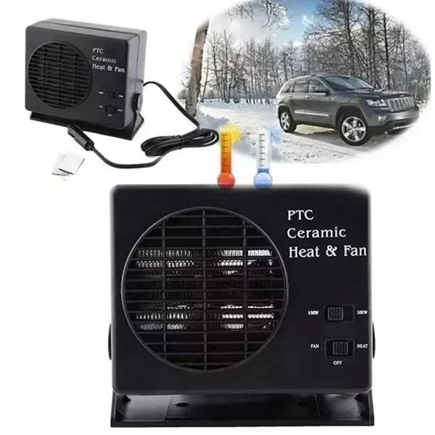 Car Heater 12V Ceramic Heating & Fan