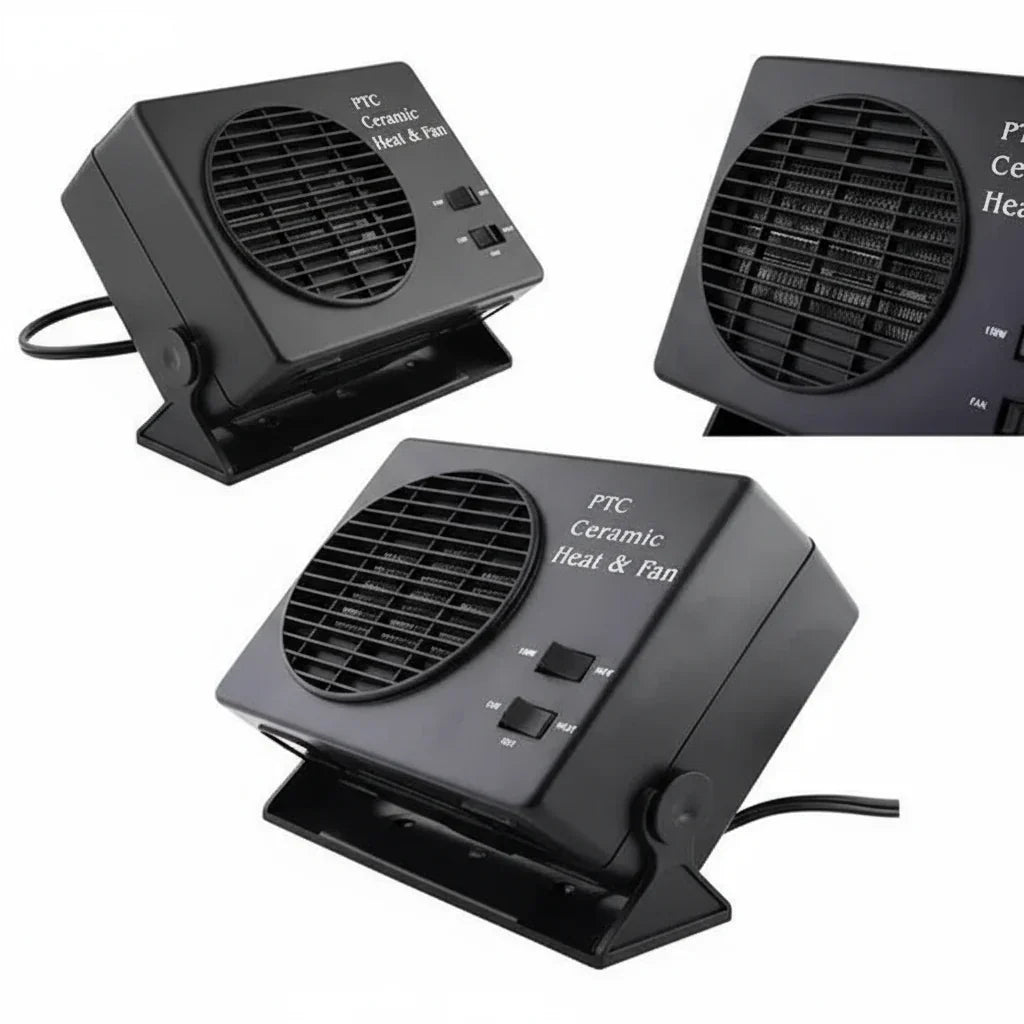 Car Heater 12V Ceramic Heating & Fan