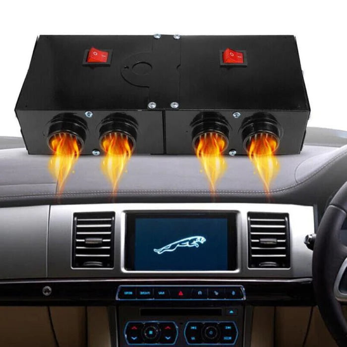 Car Heater 12V PTC Ceramic 500W With Four Air Outlets