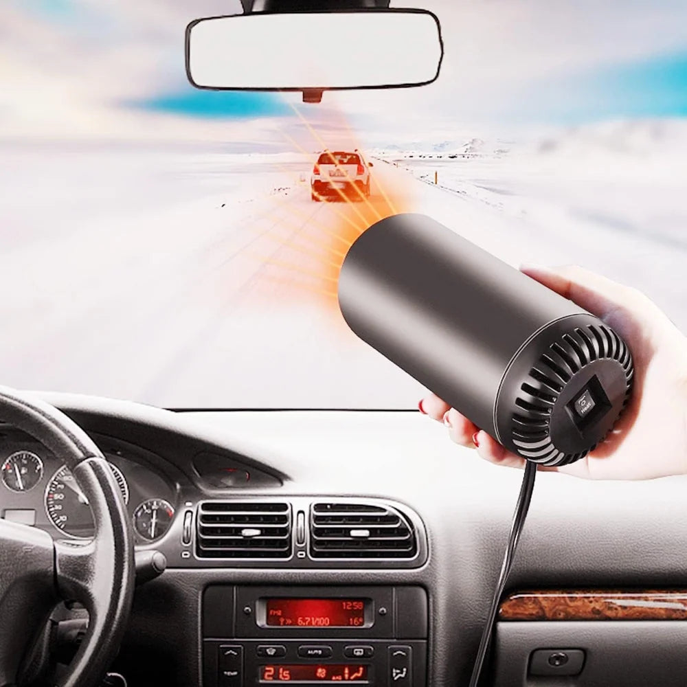 Car Heater & Windshield Defroster 12V Heating & Fan Functions