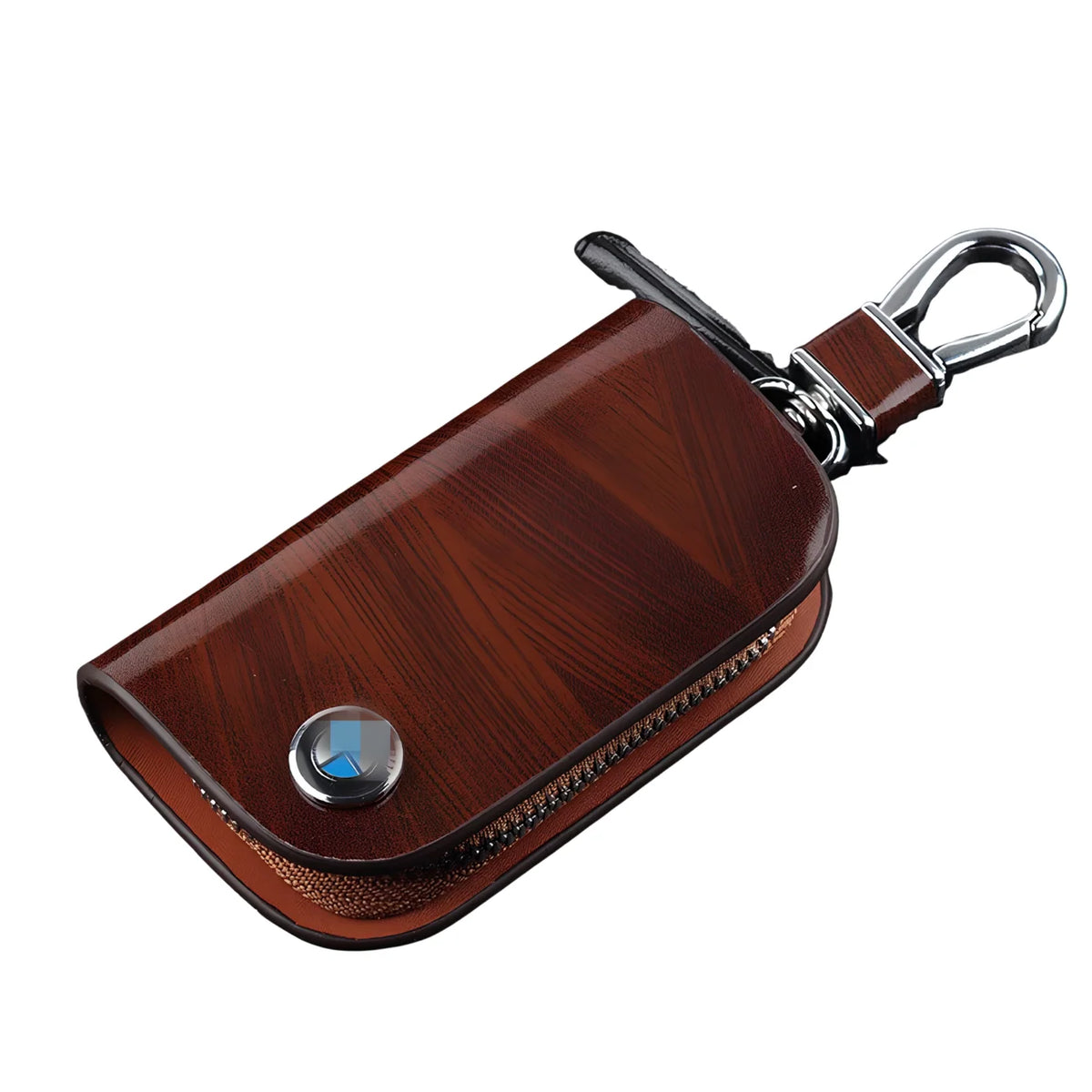Car Key Pouch RFID-Blocking Dual Compartments