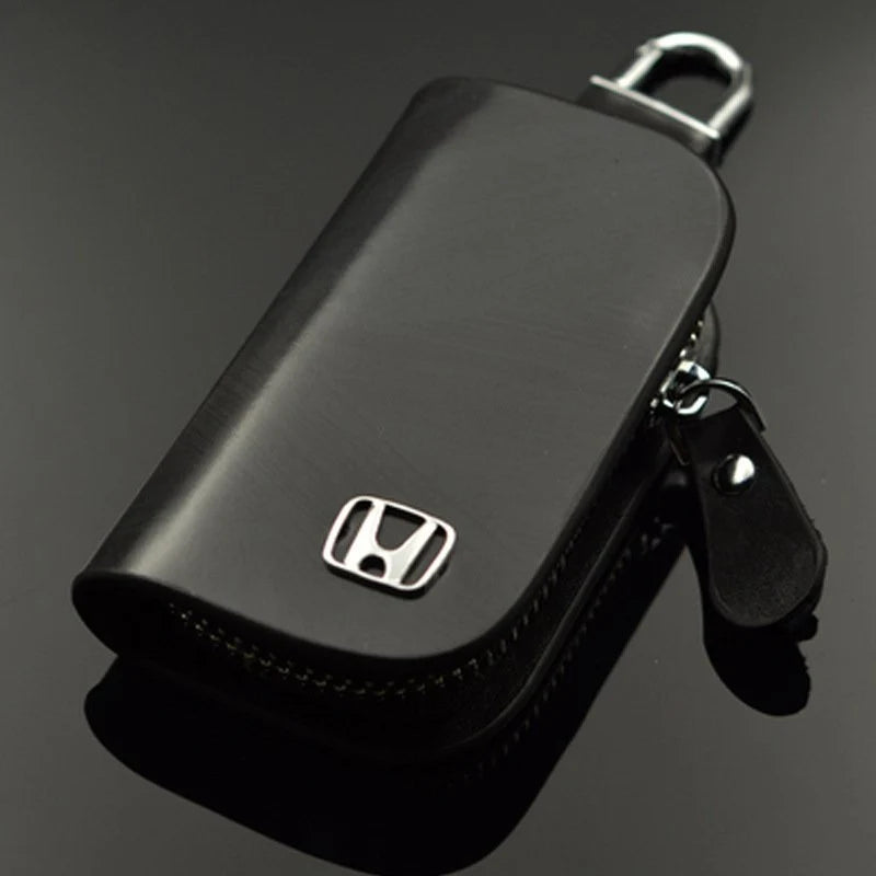 Car Key Pouch RFID-Blocking Dual Compartments