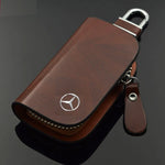 Car Key Pouch RFID-Blocking Dual Compartments