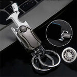 Car Keychain Rotating Bottle Opener & Phone Stand