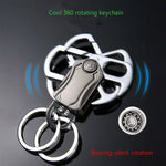 Car Keychain Rotating Bottle Opener & Phone Stand