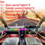 Car LED Strip Lights RGB Music-Sync Self-Adhesive