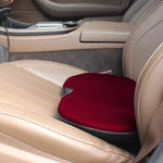 Car Lumbar Support Cushion Memory Foam Washable Cover