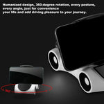 Car Phone Holder 360° Rotating Adhesive Dashboard Mount