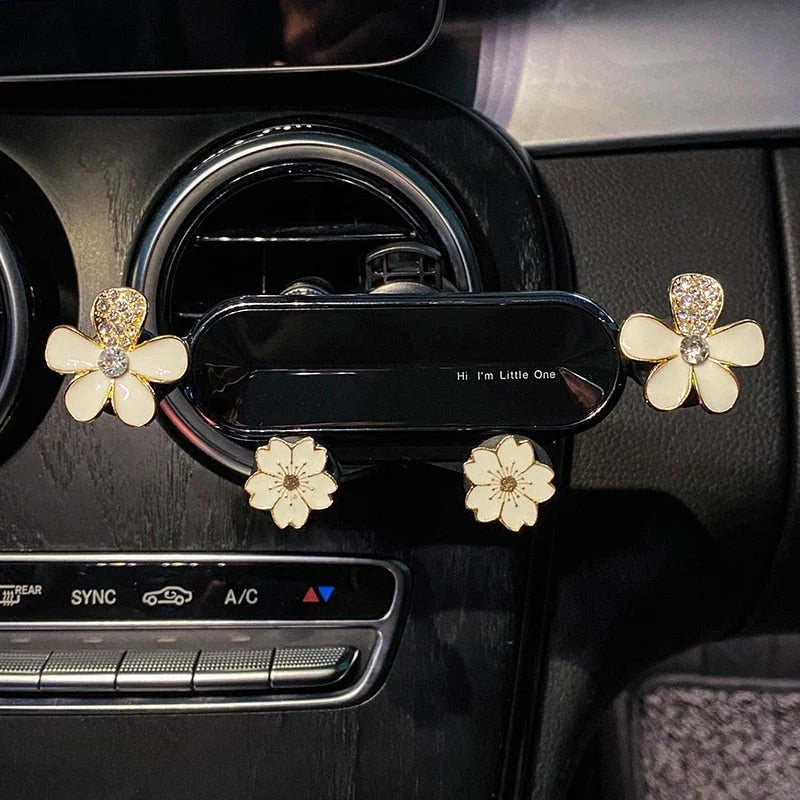 Car Phone Holder Adjustable Viewing Angle Secure Grip