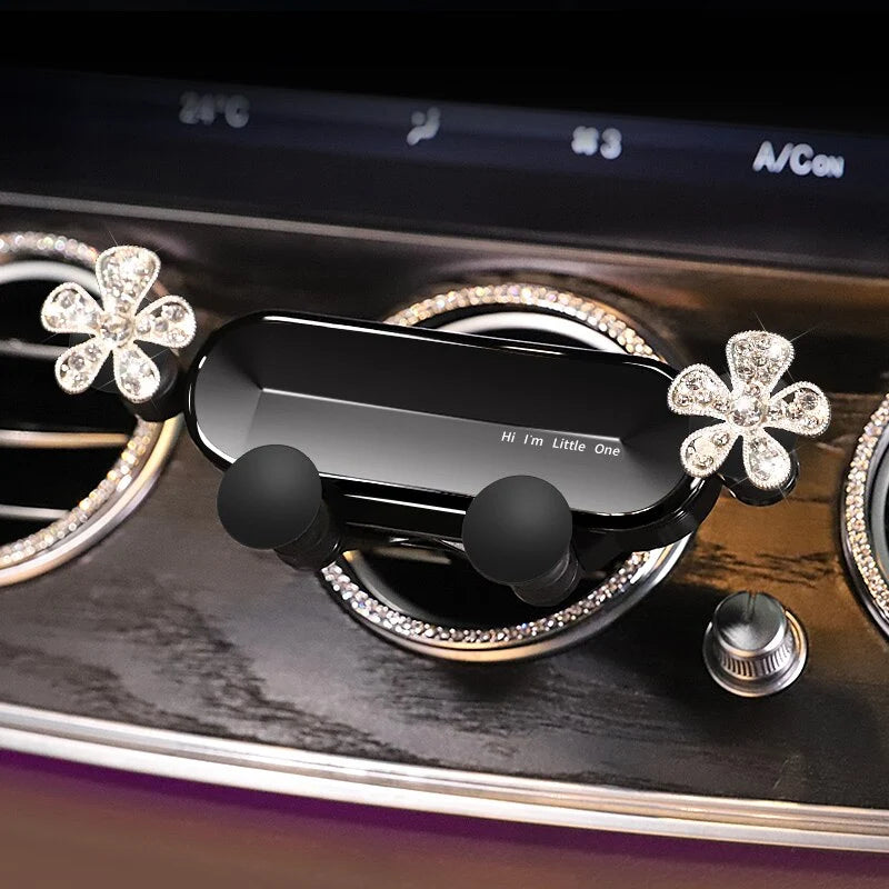 Car Phone Holder Adjustable Viewing Angle Secure Grip