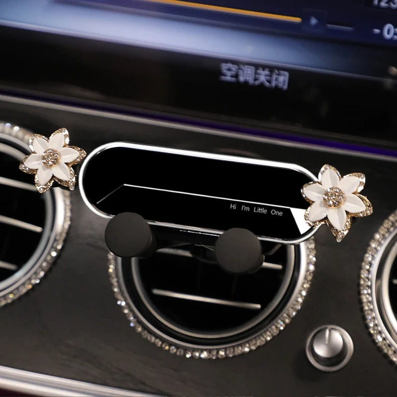 Car Phone Holder Adjustable Viewing Angle Secure Grip