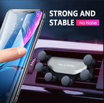 Car Phone Holder Gravity Clamp 360° Adjustable