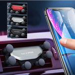 Car Phone Holder Gravity Clamp 360° Adjustable