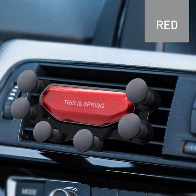 Car Phone Holder Gravity Clamp 360° Adjustable