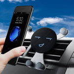 Car Phone Holder Gravity Support Air Vent Clip Hands-Free