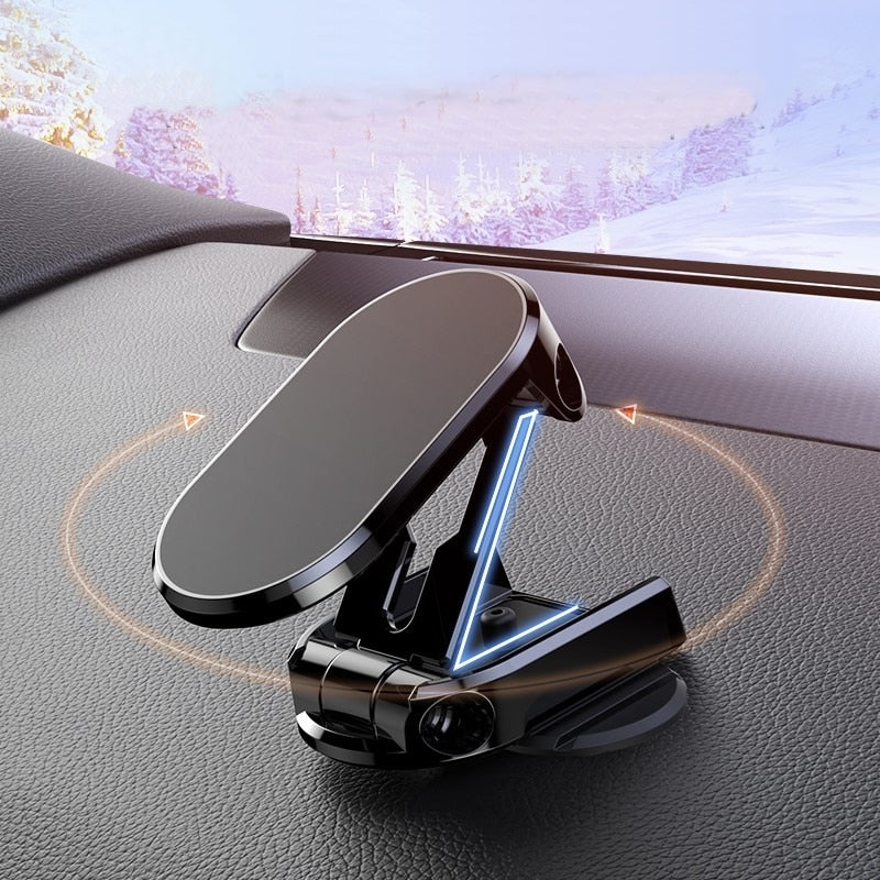 Car Phone Holder Magnetic 360° Rotatable Dashboard Mount