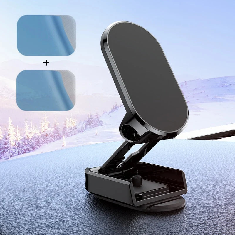Car Phone Holder Magnetic 360° Rotatable Dashboard Mount